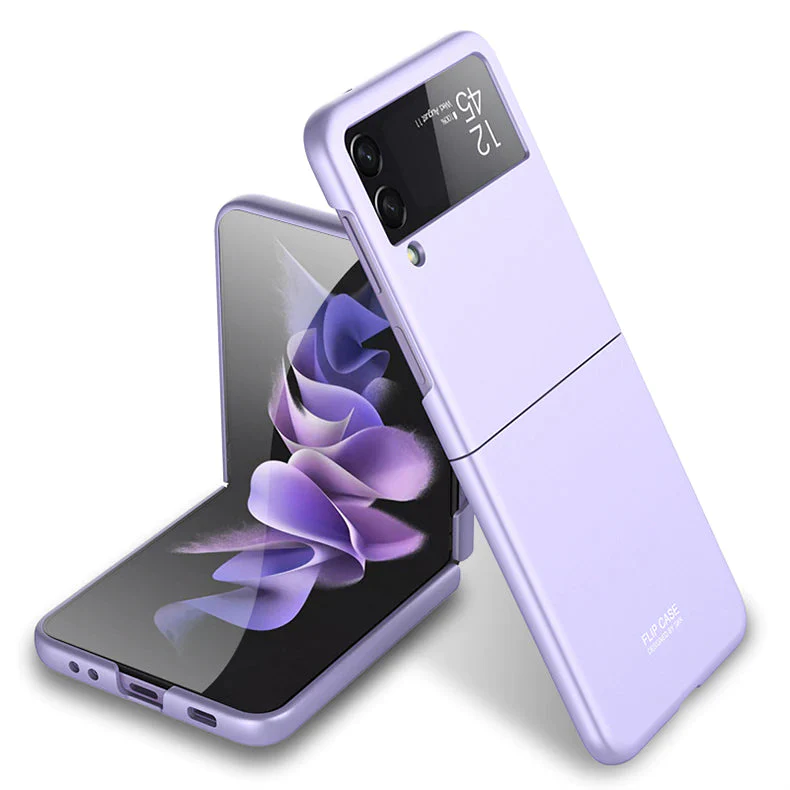 Galaxy Z Flip Series Ultra Thin Hard Back Shell Case - Image 6