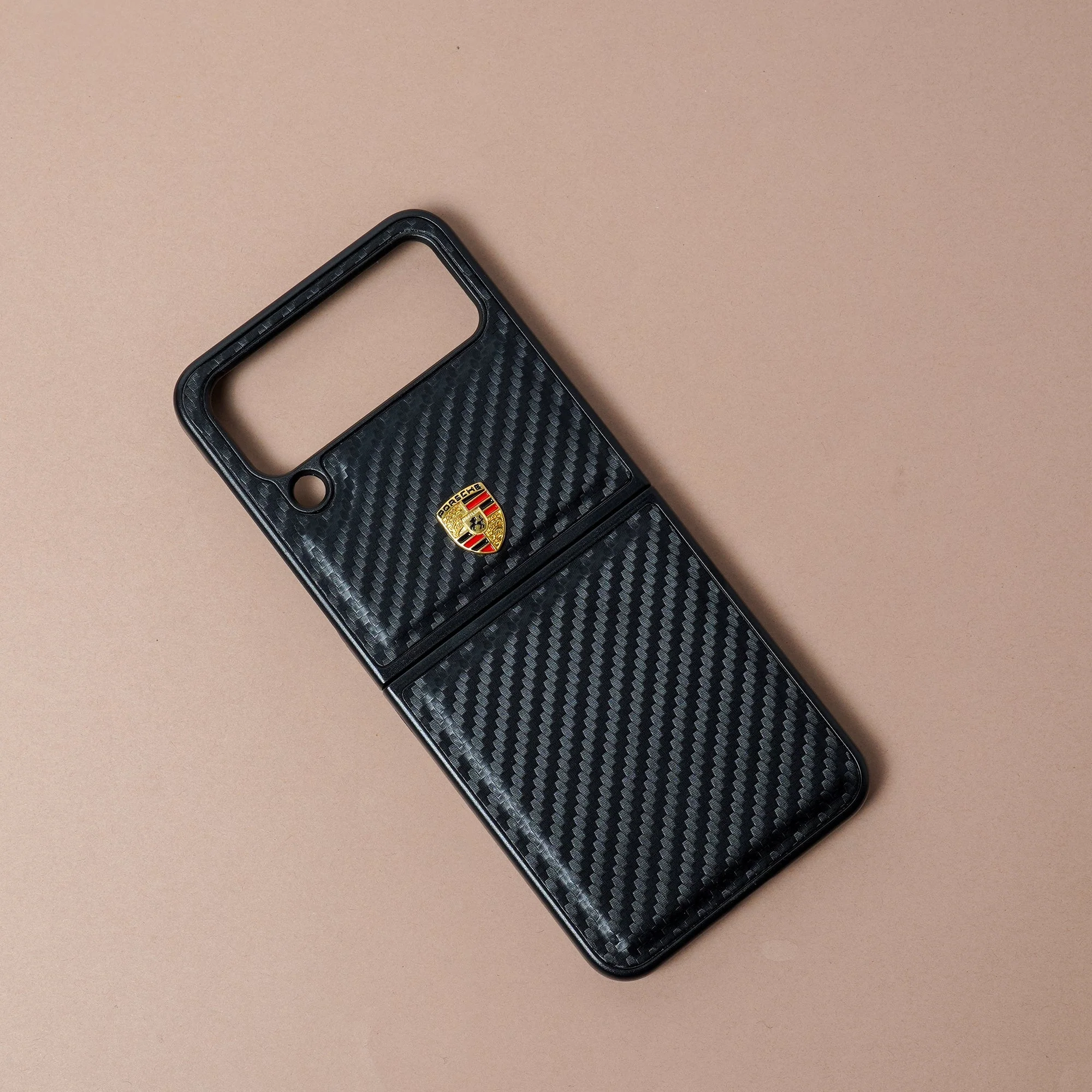 Galaxy Z Flip4 Carbon Fiber Motorsports Case - Image 3