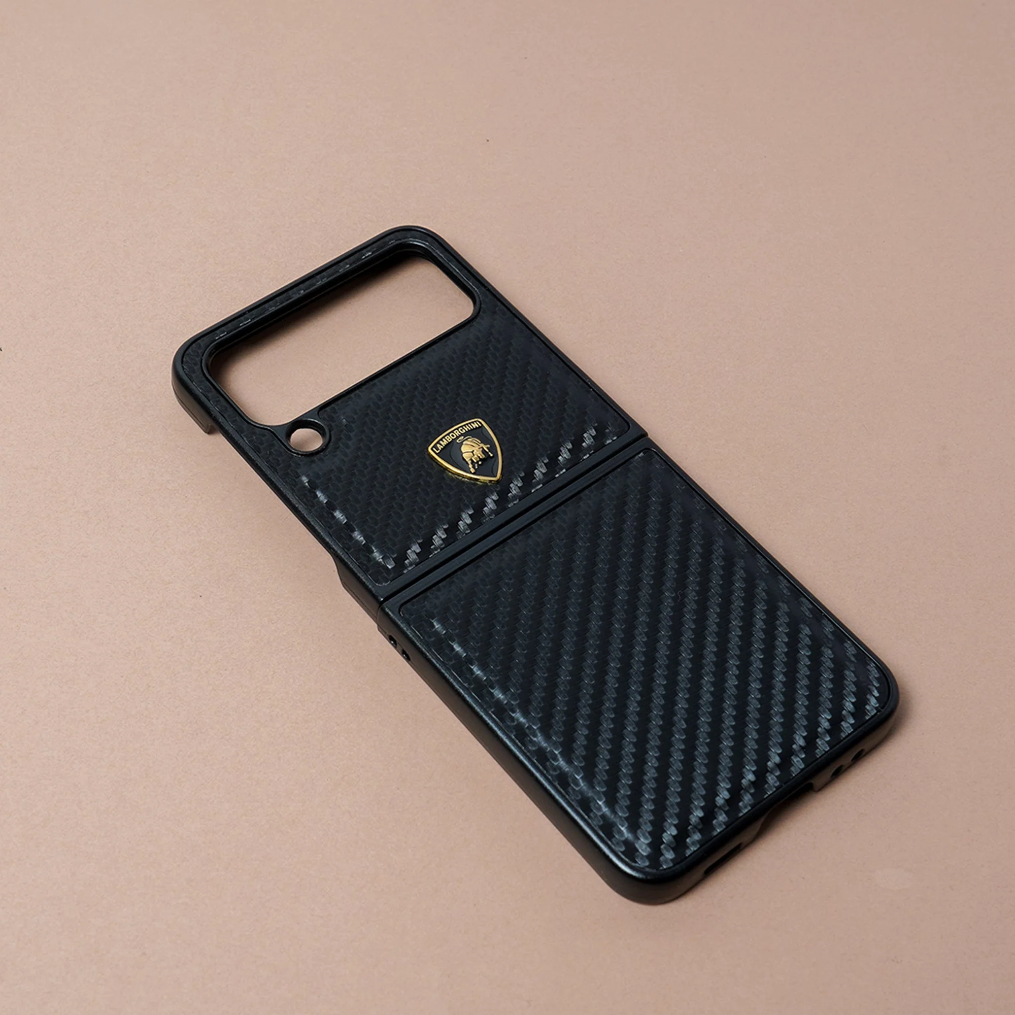 Galaxy Z Flip4 Carbon Fiber Motorsports Case - Image 4