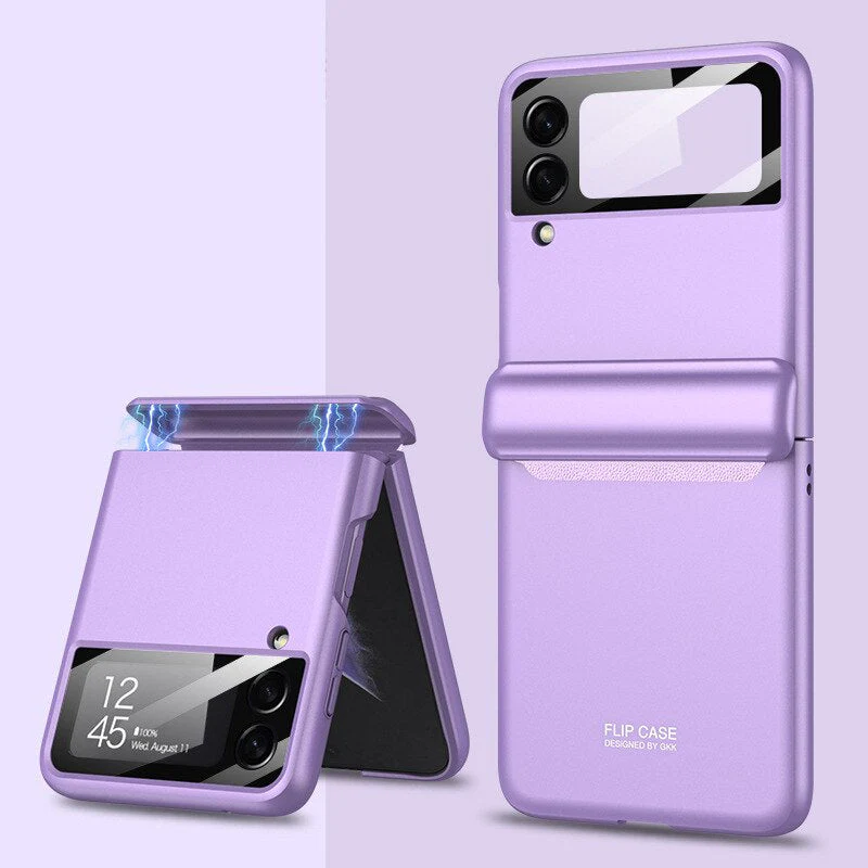Galaxy Z Flip Series Magnetic Bumper Protection Case - Image 5
