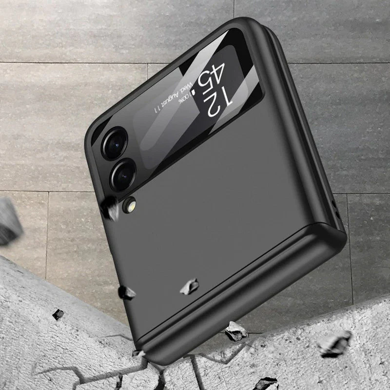 Galaxy Z Flip Series Magnetic Bumper Protection Case - Image 7