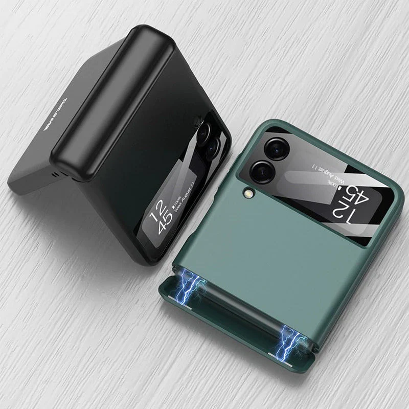 Galaxy Z Flip Series Magnetic Bumper Protection Case - Image 9