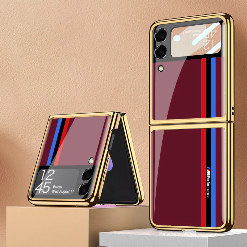 Galaxy Z Flip4 Motorsports Glass Case - Image 3