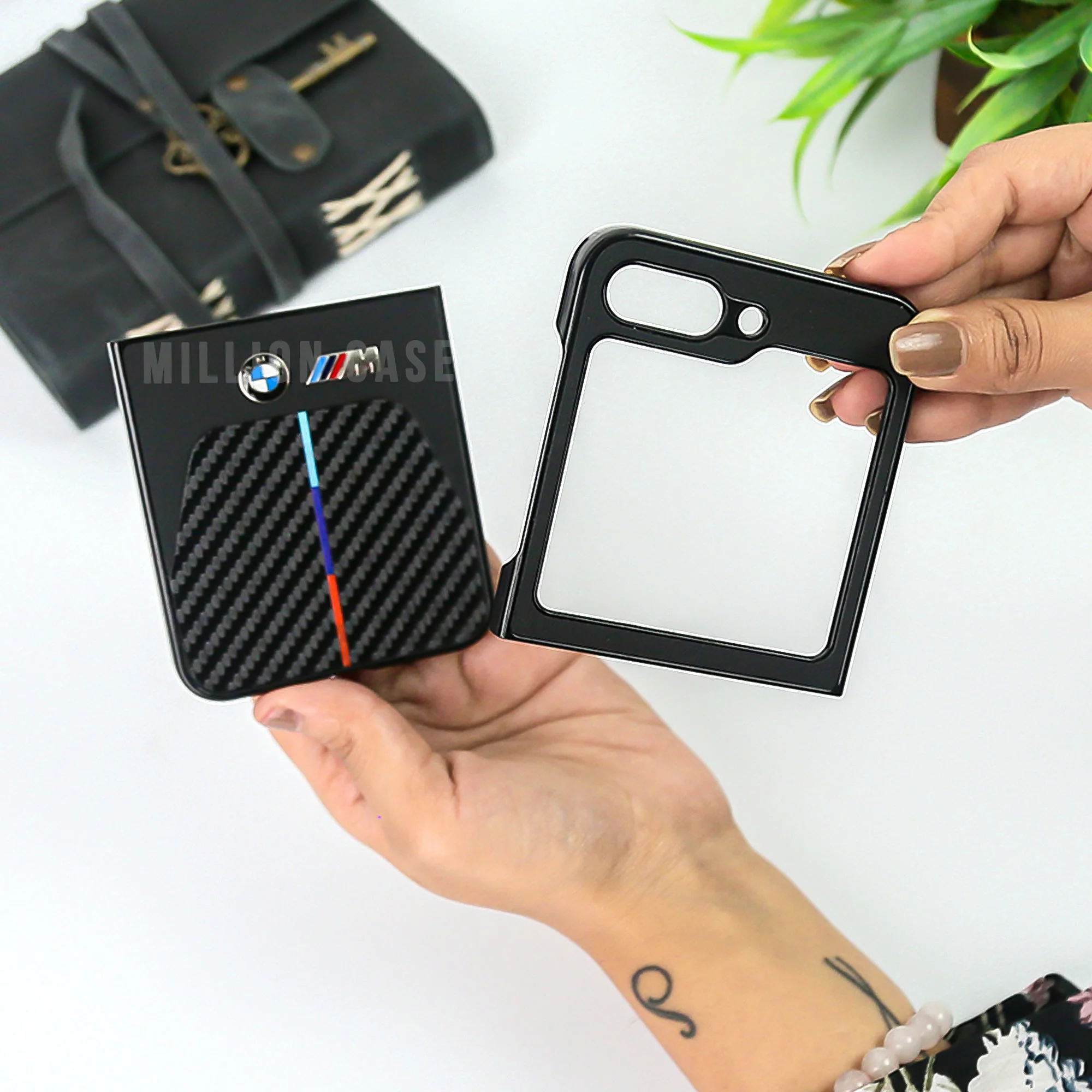 Galaxy Z Series BMW Carbon Fiber Case - Image 5