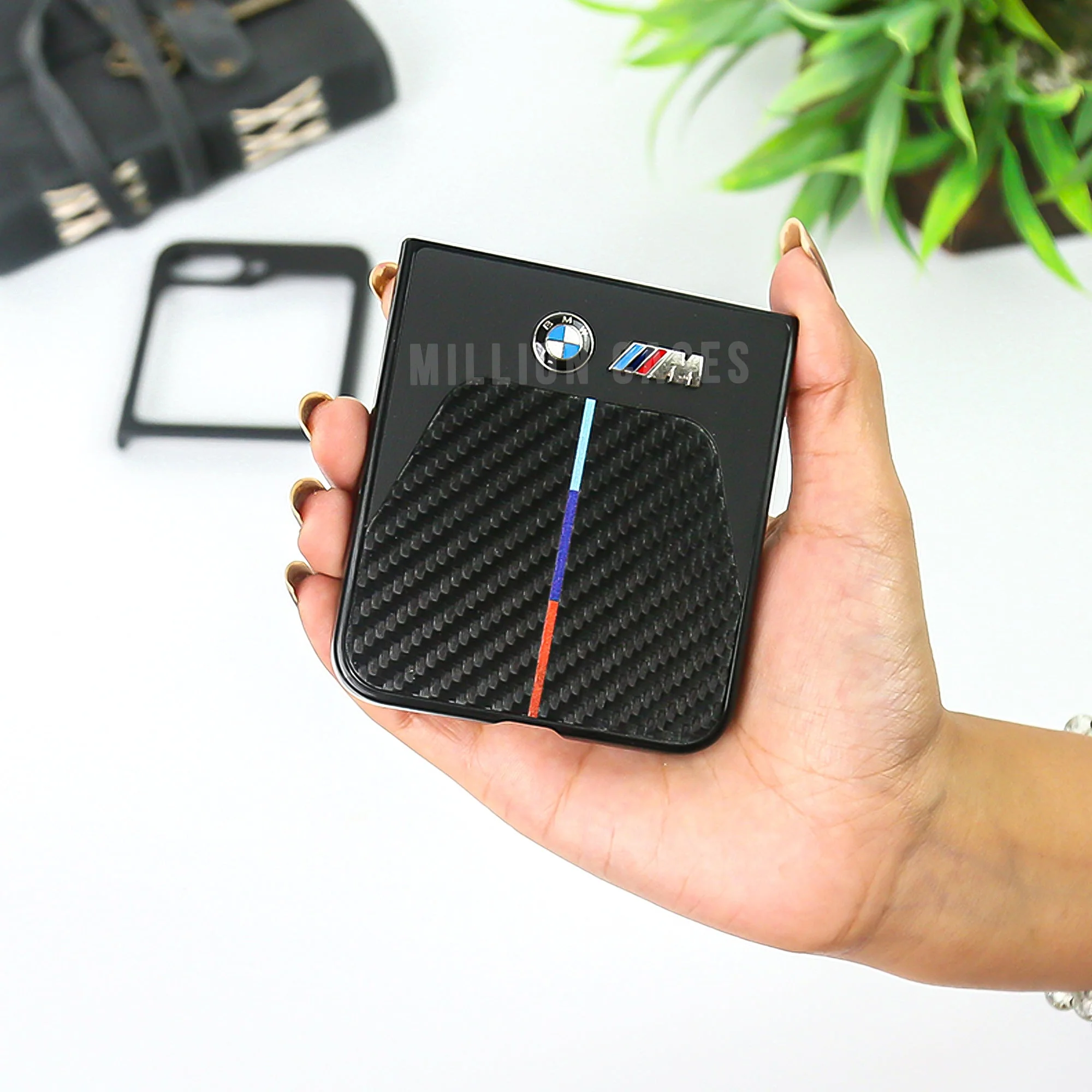 Galaxy Z Series BMW Carbon Fiber Case - Image 6