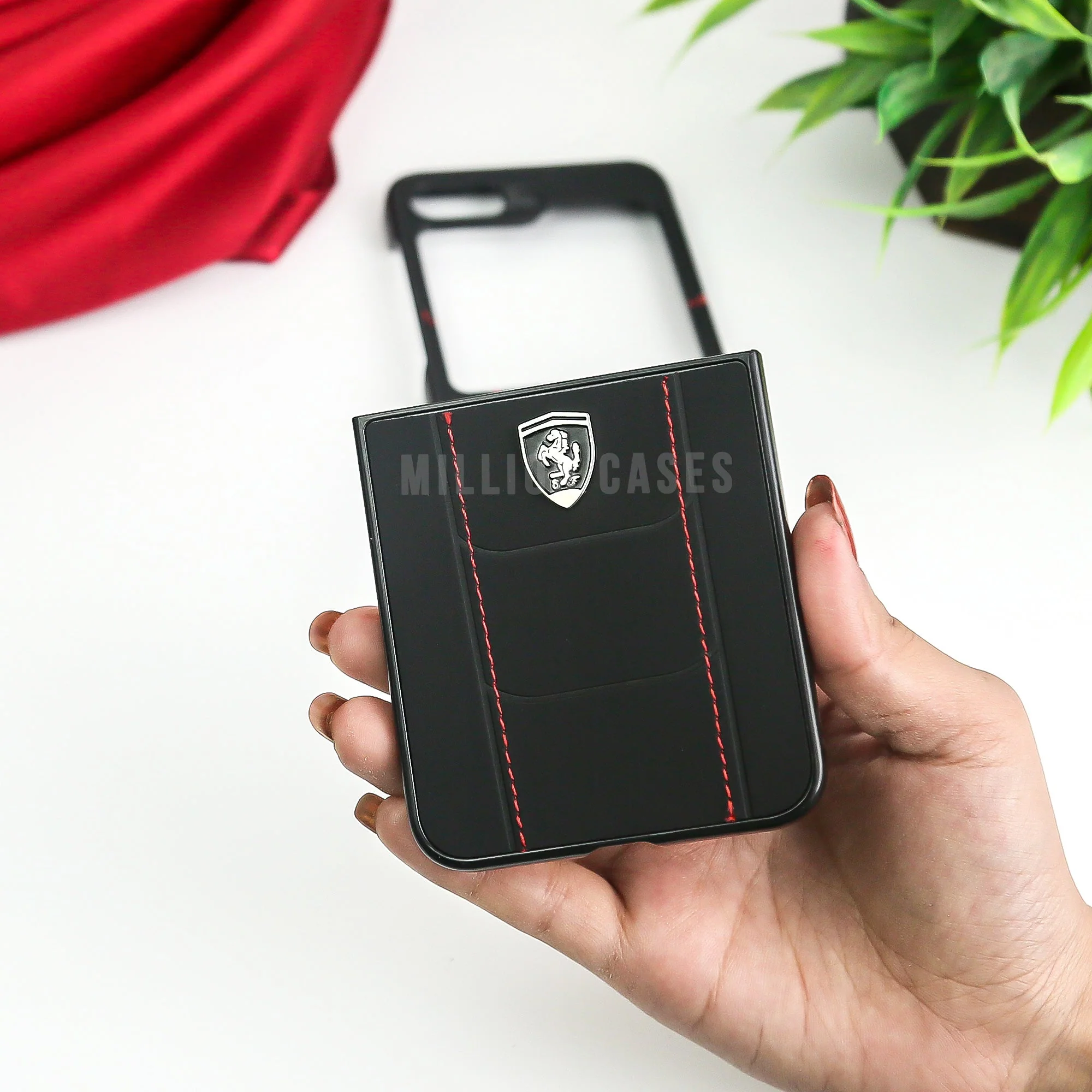 Galaxy Z Flip5 Limited Edition Ferrari Case - Image 3