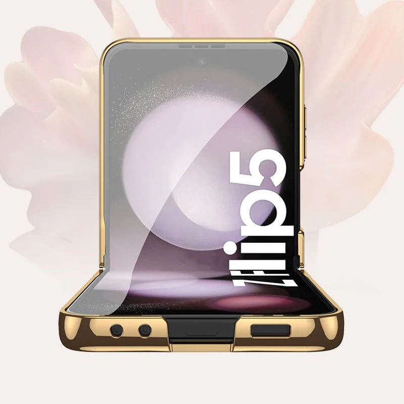 Galaxy Z Flip5 Marble Glass Case - Image 2