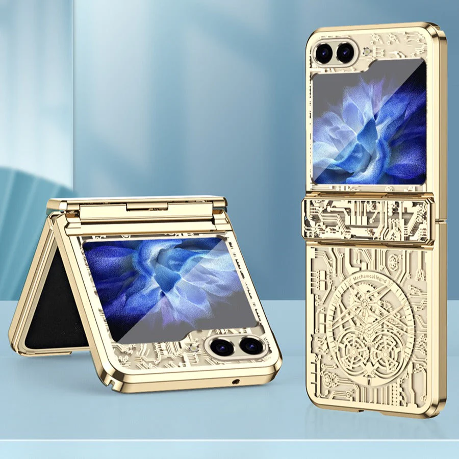 Galaxy Z Flip Series Mechanical Integrated Electroplating Case - Image 10