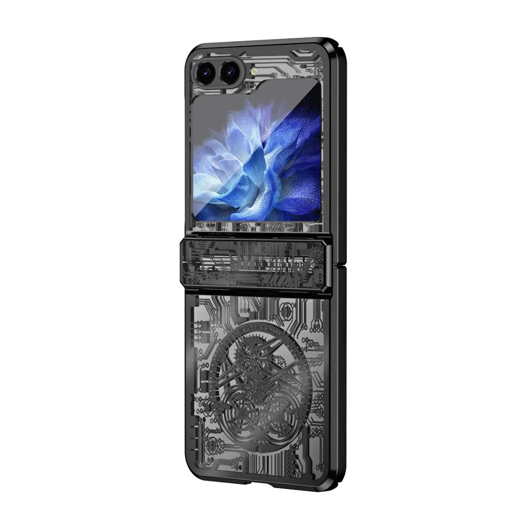 Galaxy Z Flip Series Mechanical Integrated Electroplating Case - Image 3