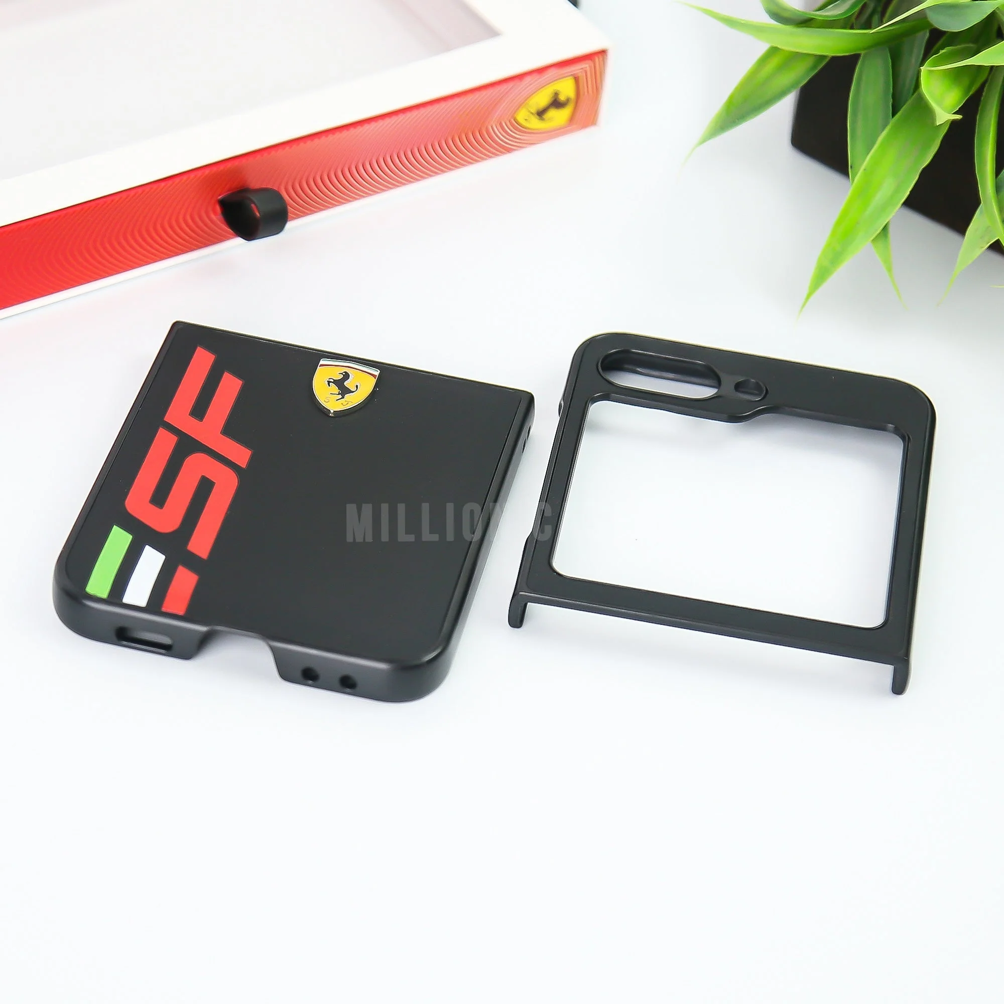 Galaxy Z Series Speed Edition Ferrari Leather Case - Image 7