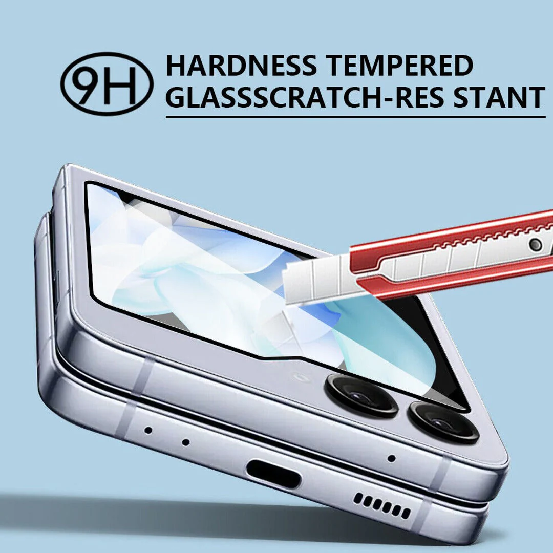 Galaxy Z Flip5 Tempered Glass Screen Protector - Image 5