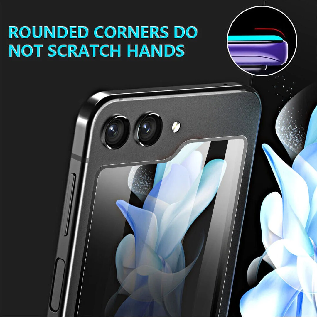 Galaxy Z Flip5 Tempered Glass Screen Protector - Image 8