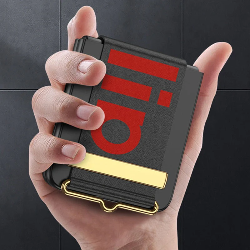 Galaxy Z Flip5 Wristband Ultra-thin Frosted Case - Image 6