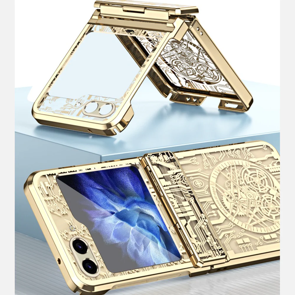 Galaxy Z Flip6 Mechanical Integrated Electroplating Case - Image 11