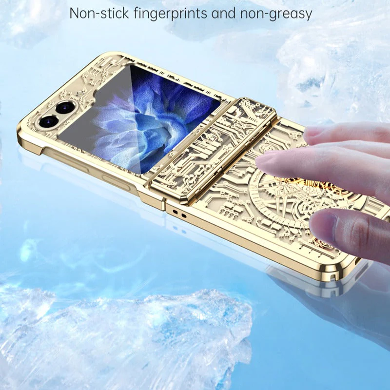 Galaxy Z Flip6 Mechanical Integrated Electroplating Case - Image 5