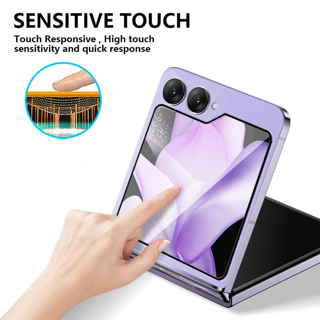 Galaxy Z Flip6 Tempered Glass Screen Protector - Image 4