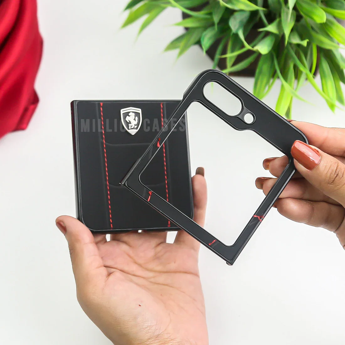 Galaxy Z Flip7 Limited Edition Ferrari Case - Image 5