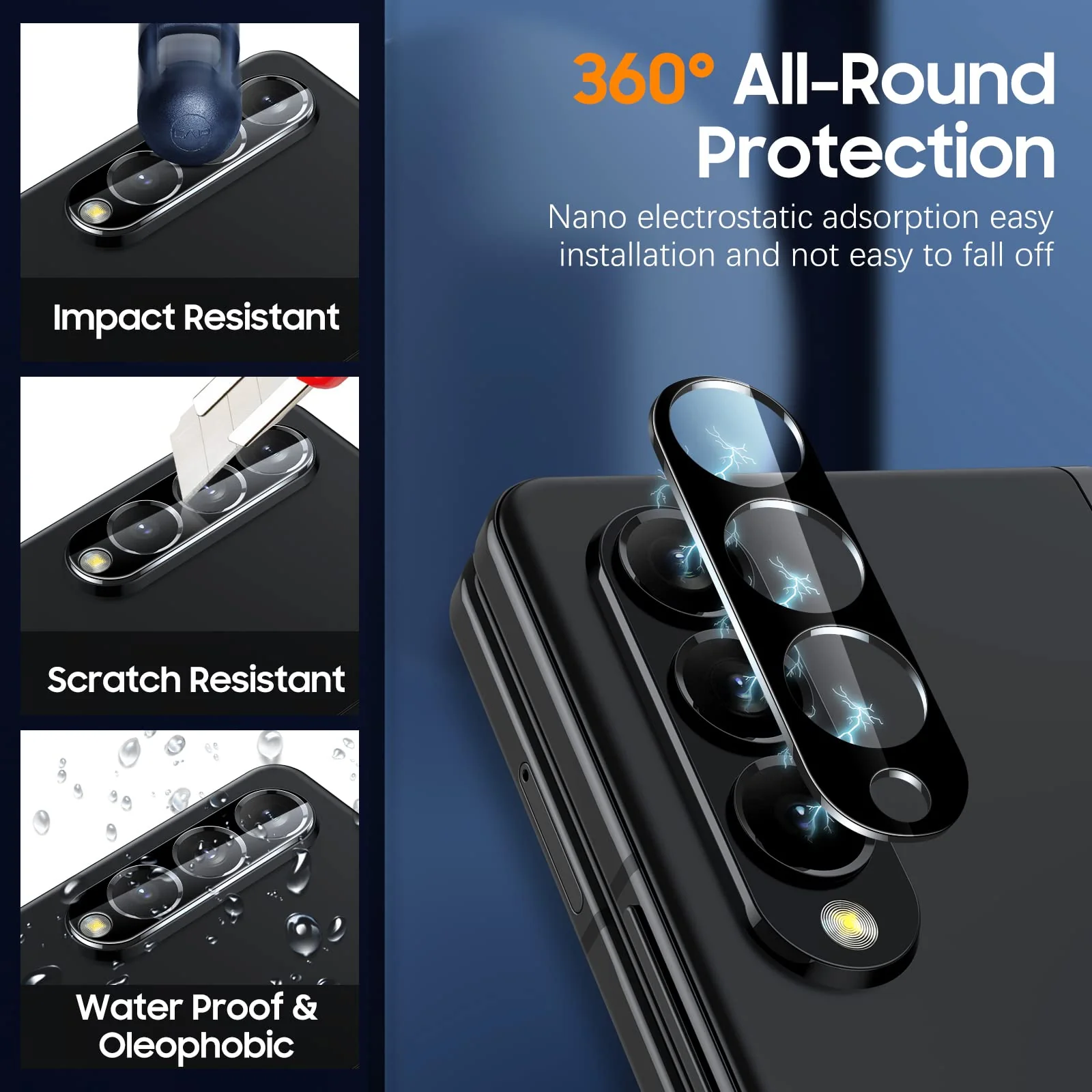 Galaxy Z Fold Series Camera Lens Protector - Image 17