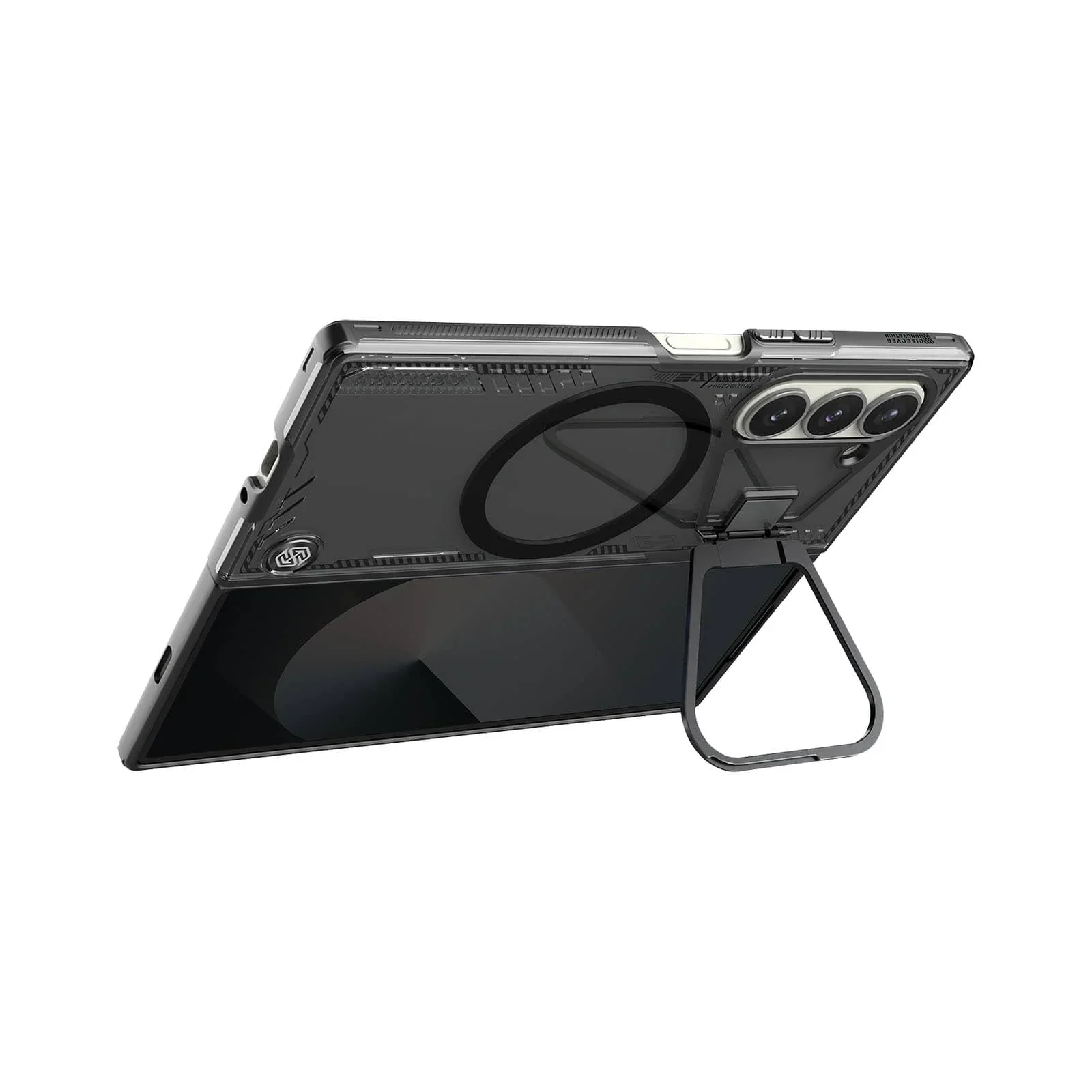 Galaxy Z Fold Series Crystal Flex Foldable Lens Bracket Case - Image 5
