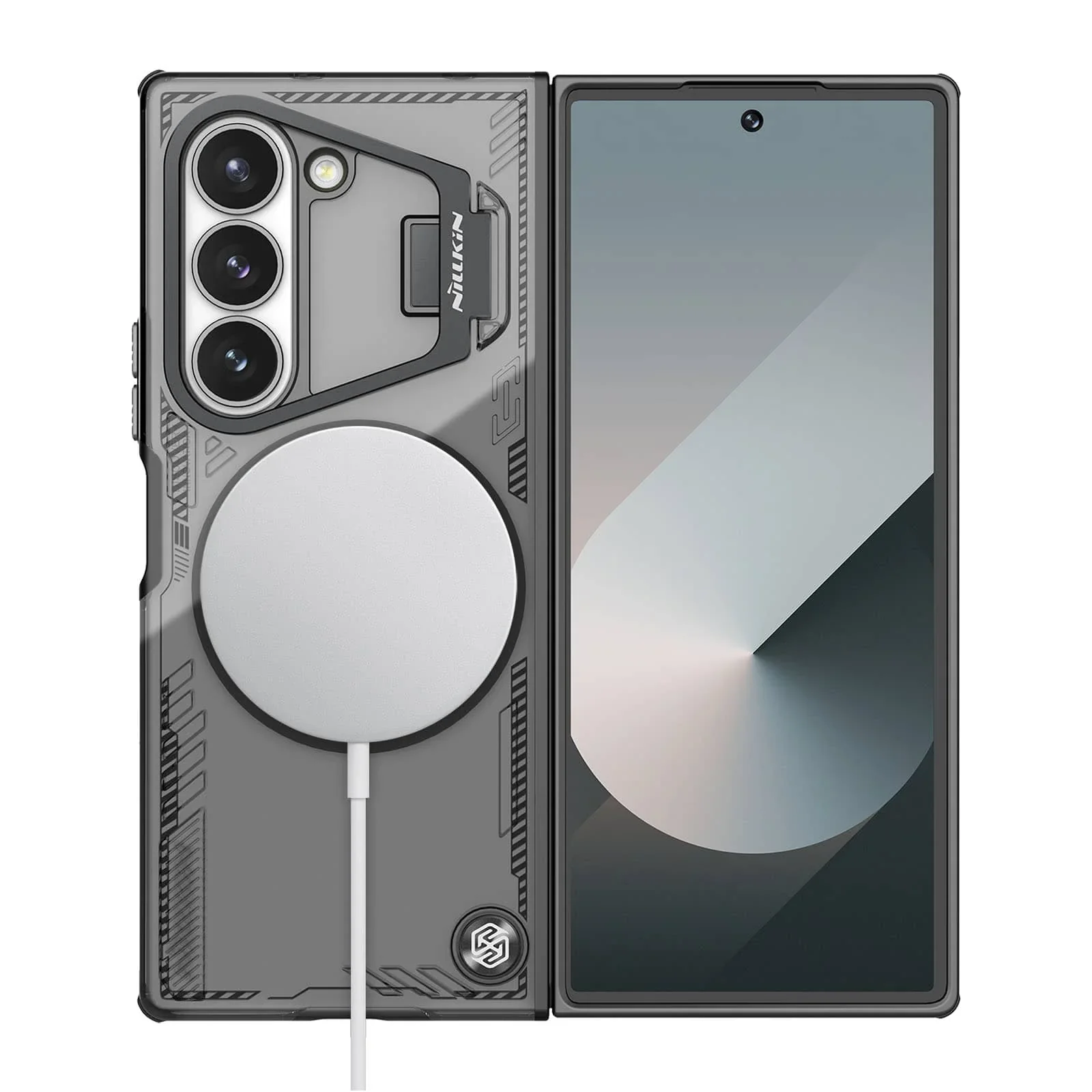 Galaxy Z Fold Series Crystal Flex Foldable Lens Bracket Case - Image 8