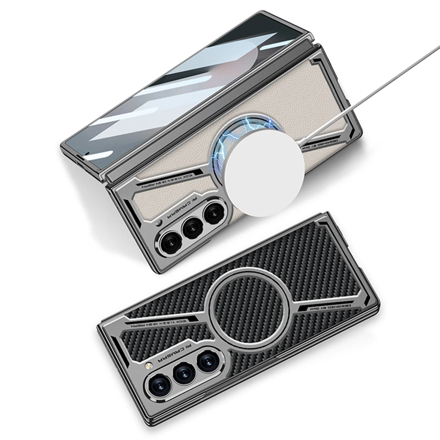 Galaxy Z Fold Series Fortress Elite Pro Metal Case - Image 7