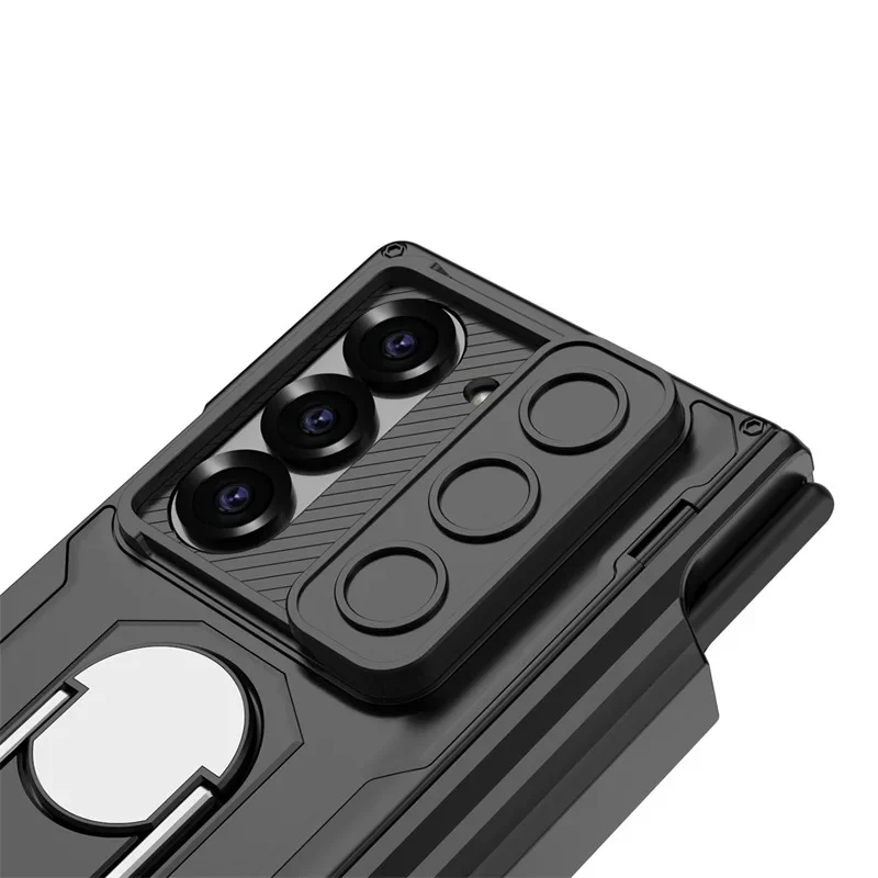 Galaxy Z Fold Series Innovative Folding Hinge Magnetic Bracket Case - Image 7