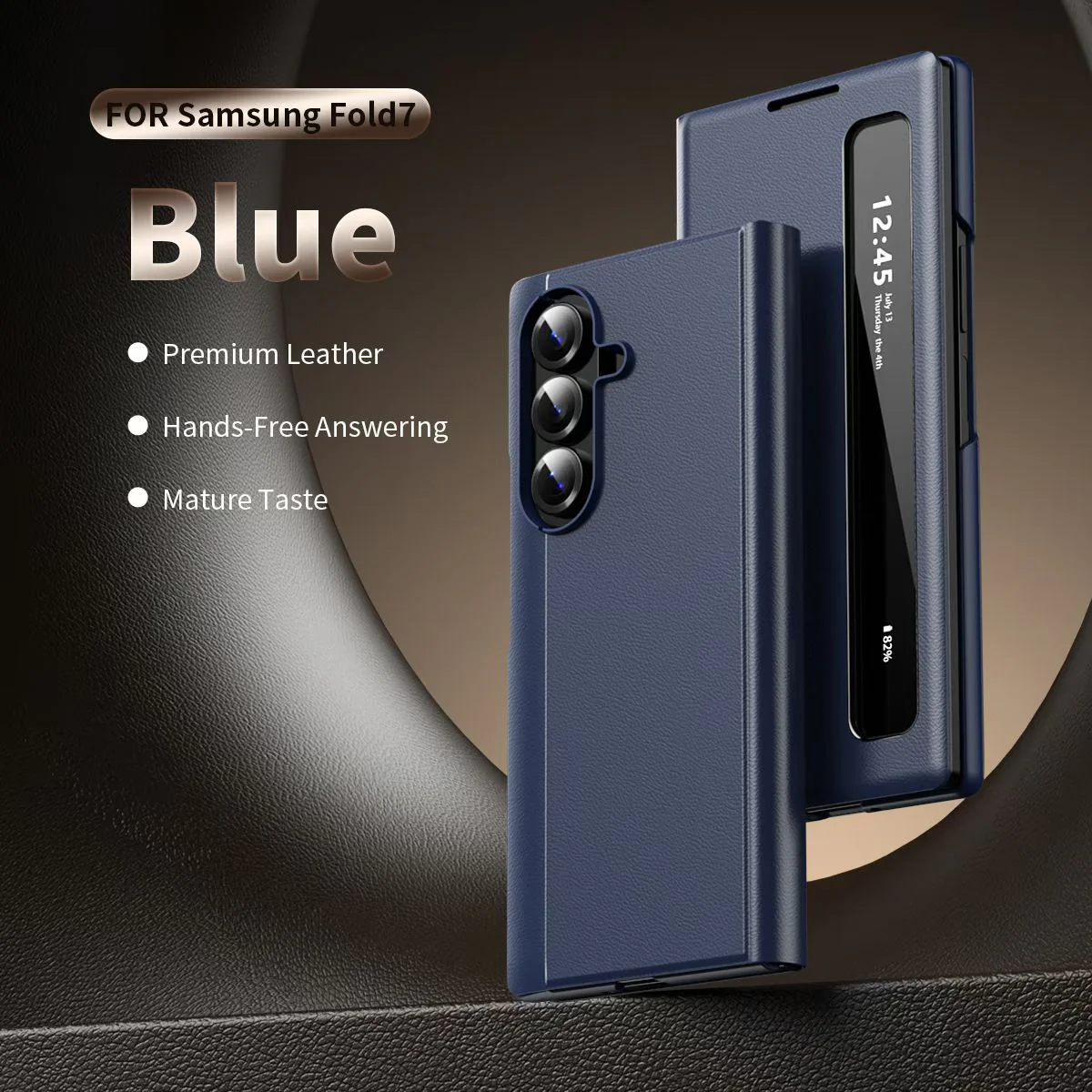 Galaxy Z Fold Series Intelligent View Side Window Flip Case - Image 3