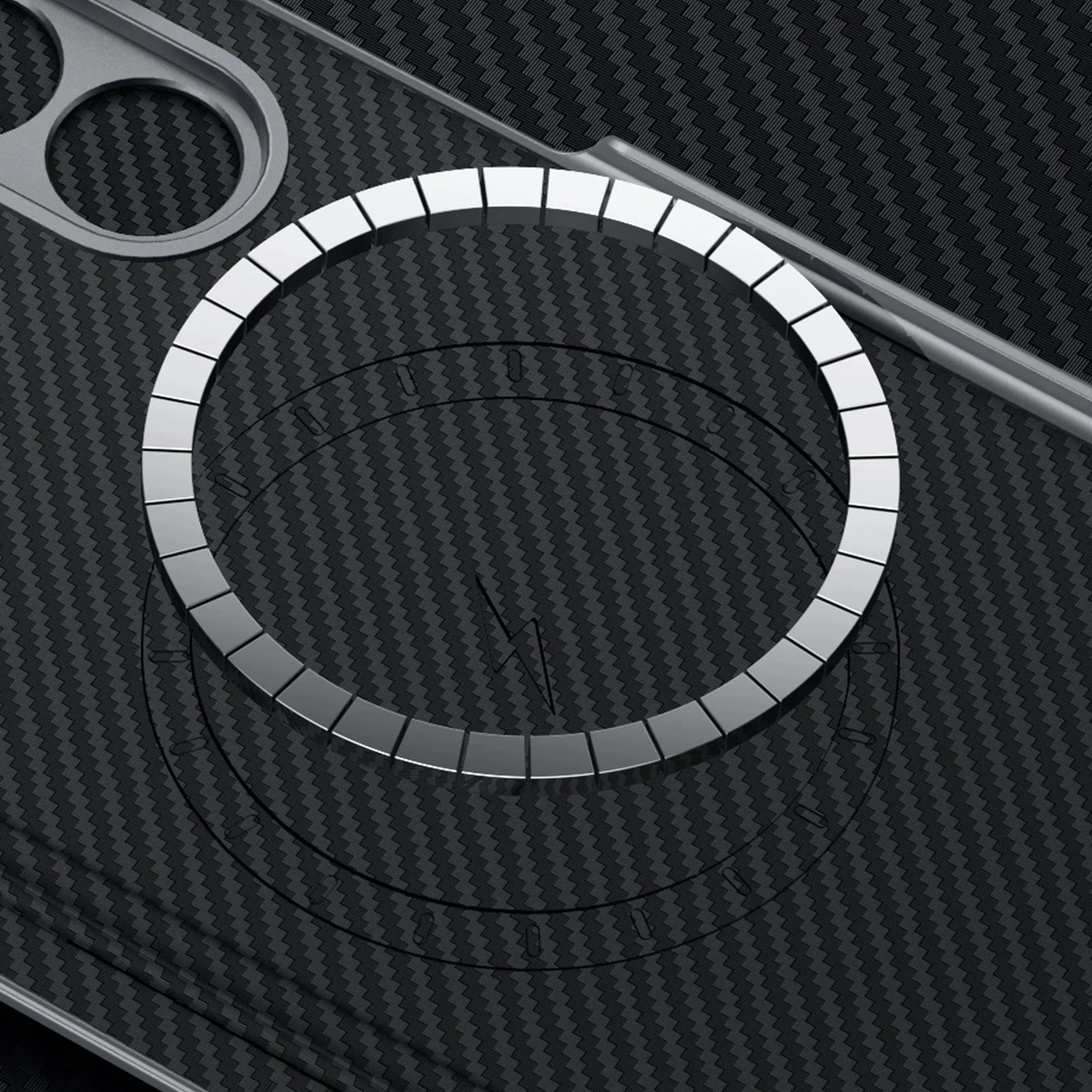 Galaxy Z Fold Series Luxury Carbon Fiber Magnetic Case - Image 6