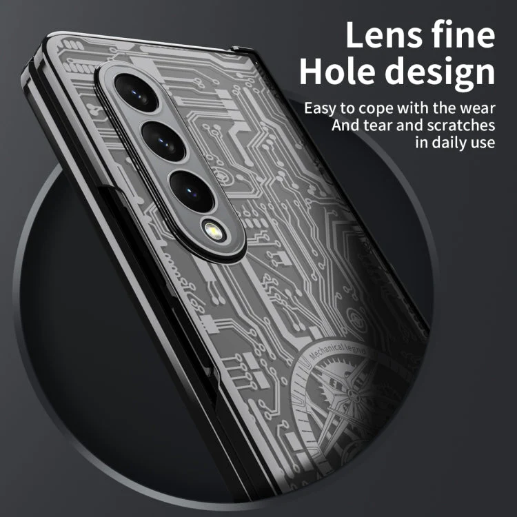 Galaxy Z Fold Series Mechanical Integrated Electroplating Case - Image 7