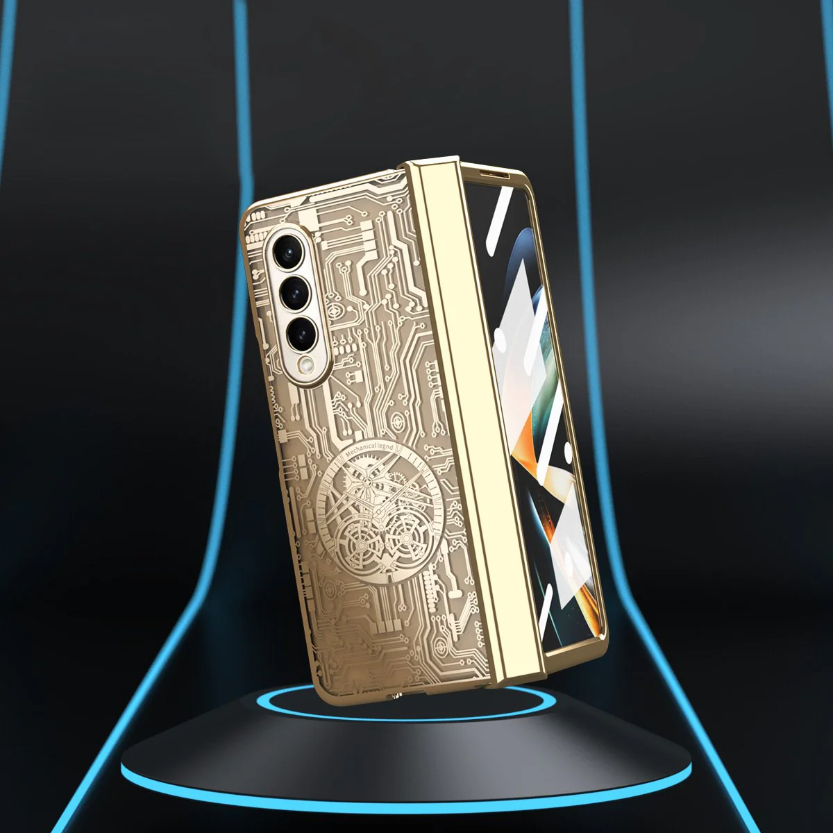 Galaxy Z Fold Series Mechanical Integrated Electroplating Case - Image 8