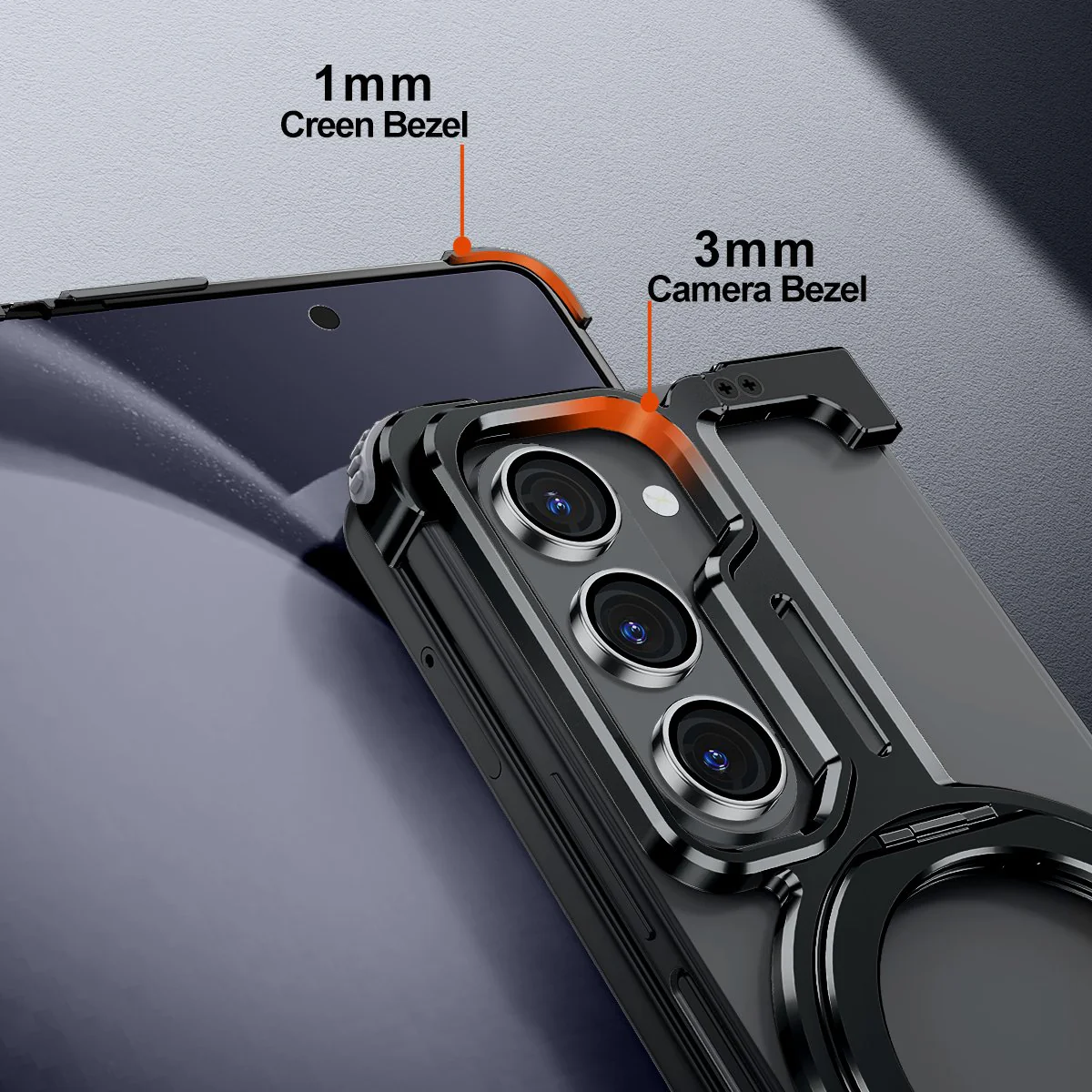 Galaxy Z Fold Series Pivot Guard Magnetic Ring Stand Case - Image 8