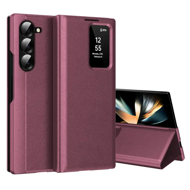 Galaxy Z Fold Series Smart View Wallet Flip Case - Image 3