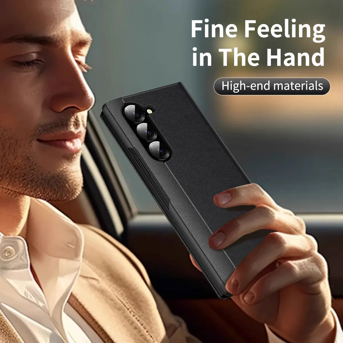 Galaxy Z Fold Series Smart View Wallet Flip Case - Image 7