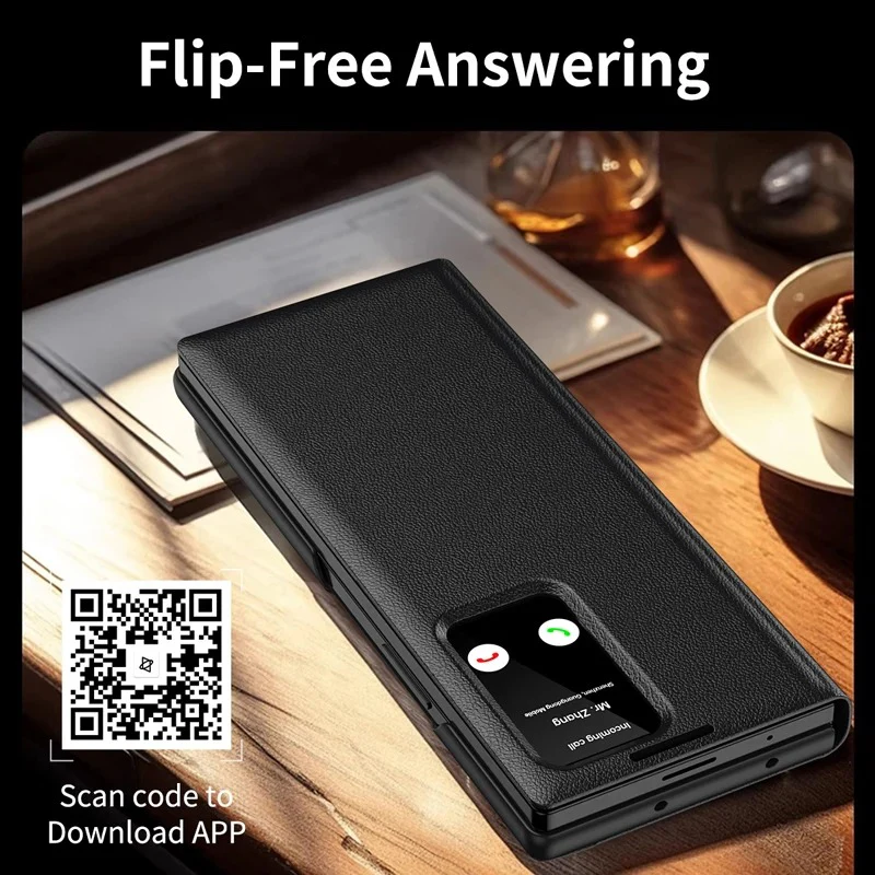 Galaxy Z Fold Series Smart View Wallet Flip Case - Image 9