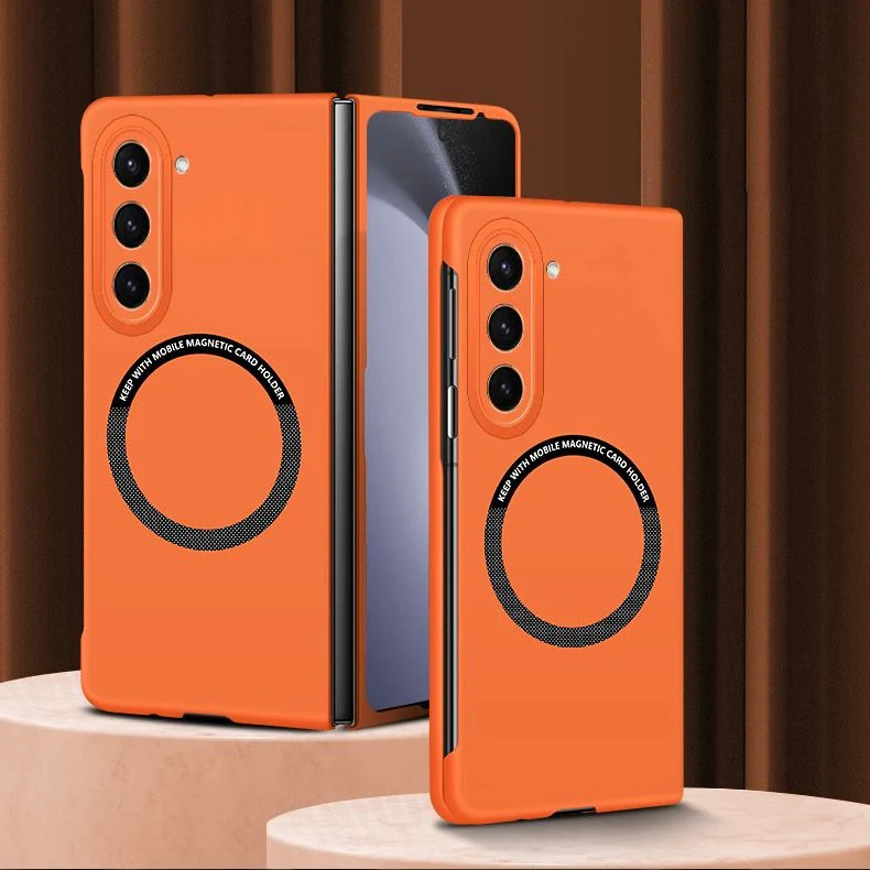 Galaxy Z Fold Series Smooth Borderless Magnetic Grip Case - Image 6