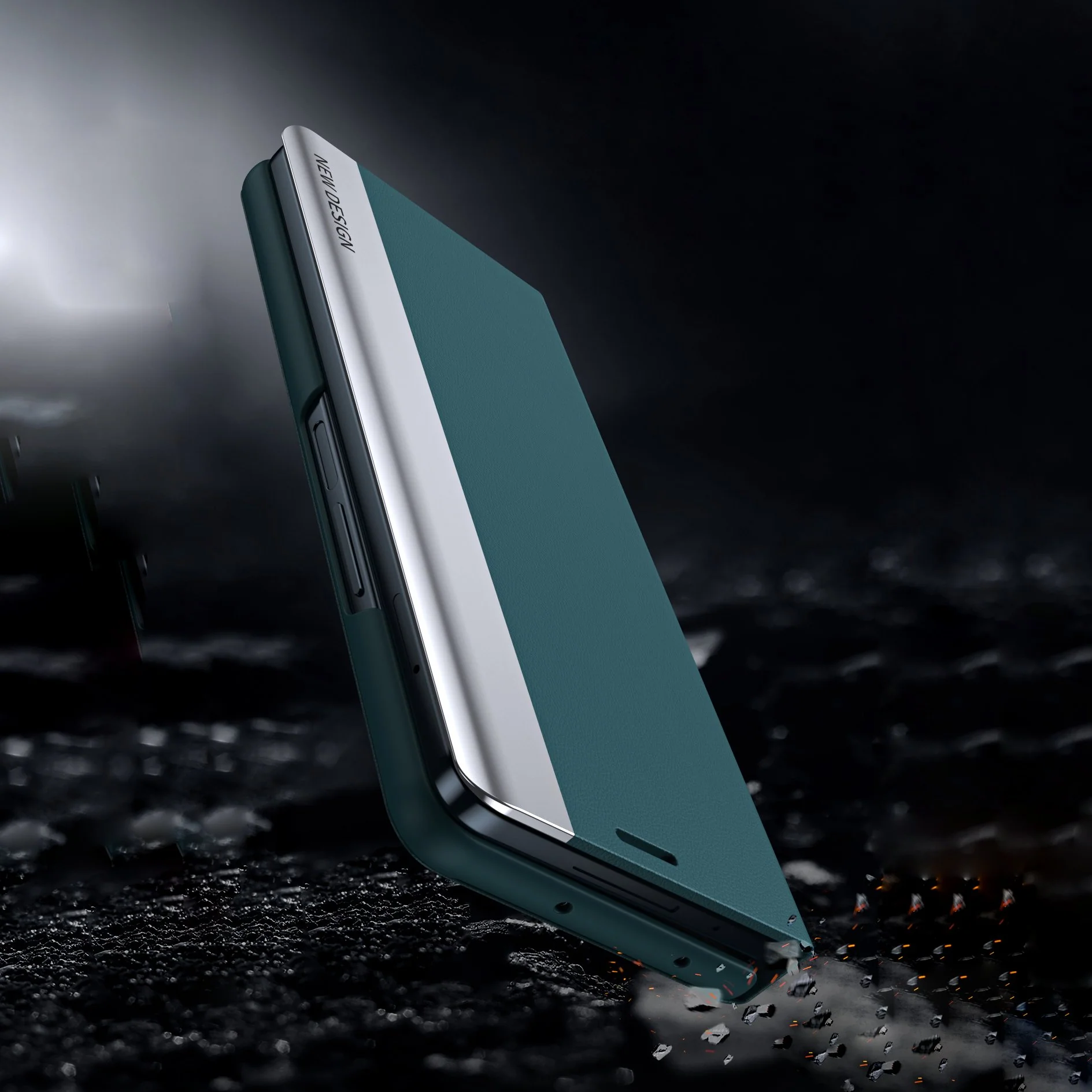 Galaxy Z Fold Series Ultimate Elegance Shockproof Leather Case - Image 6