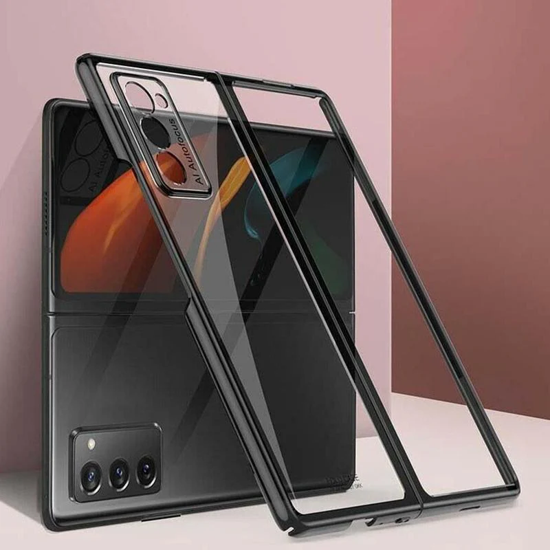 Galaxy Z Fold2 Transparent Glitter Case - Image 4