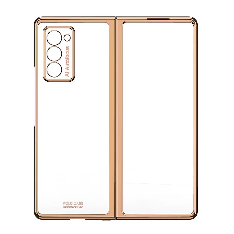 Galaxy Z Fold2 Transparent Glitter Case - Image 5