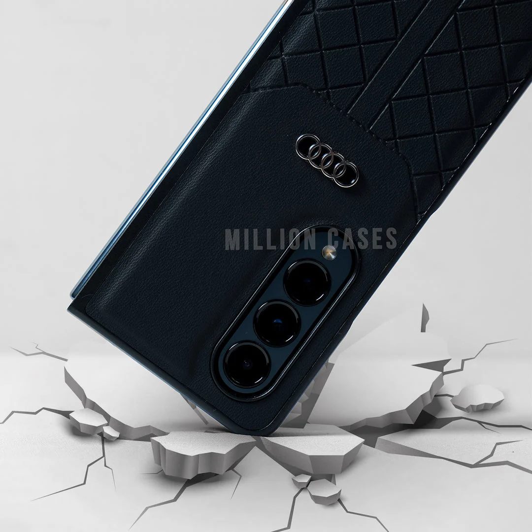 Galaxy Z Fold3 Audi Logo Pattern Case - Image 2