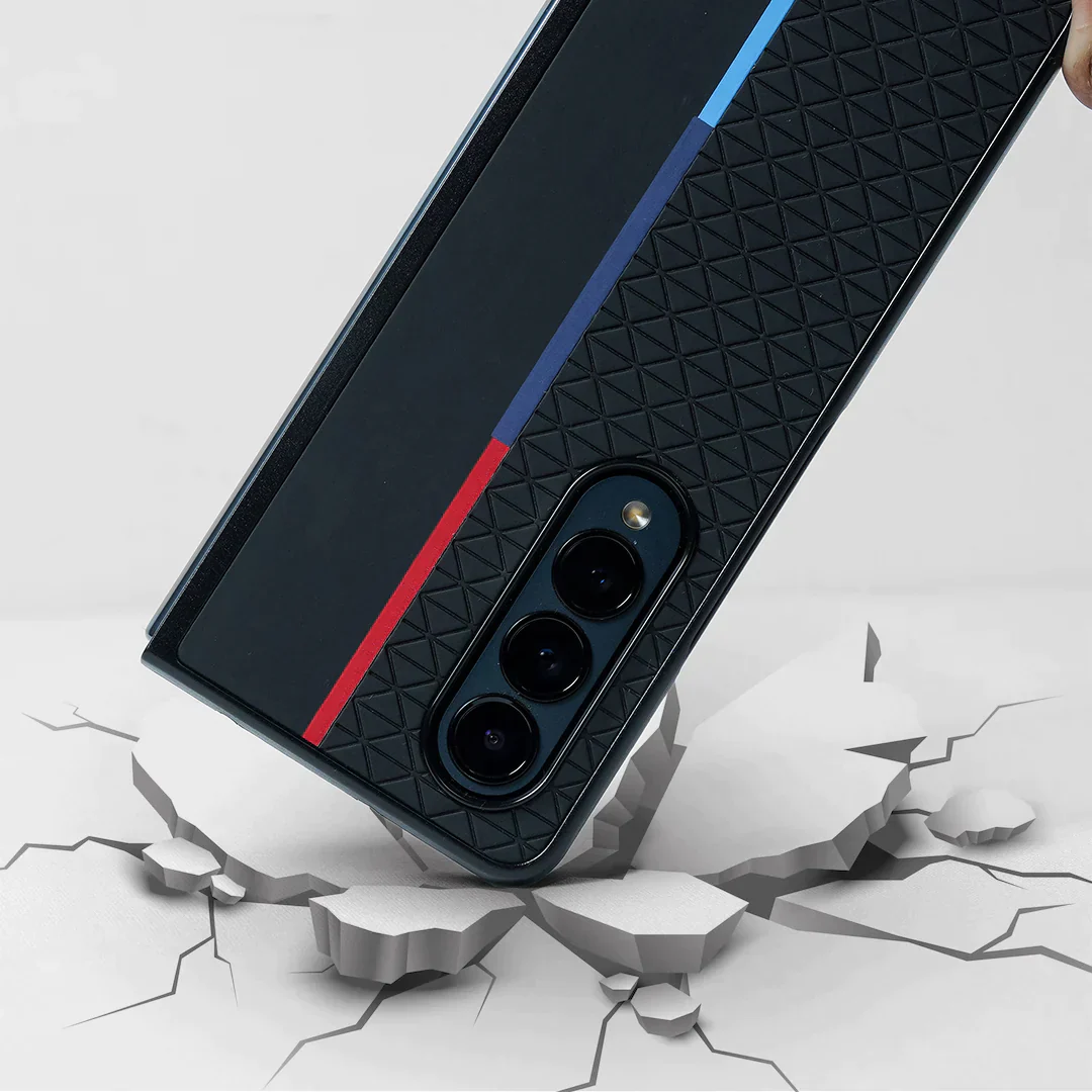 Galaxy Z Fold3 BMW Carbon Fiber Case - Image 3