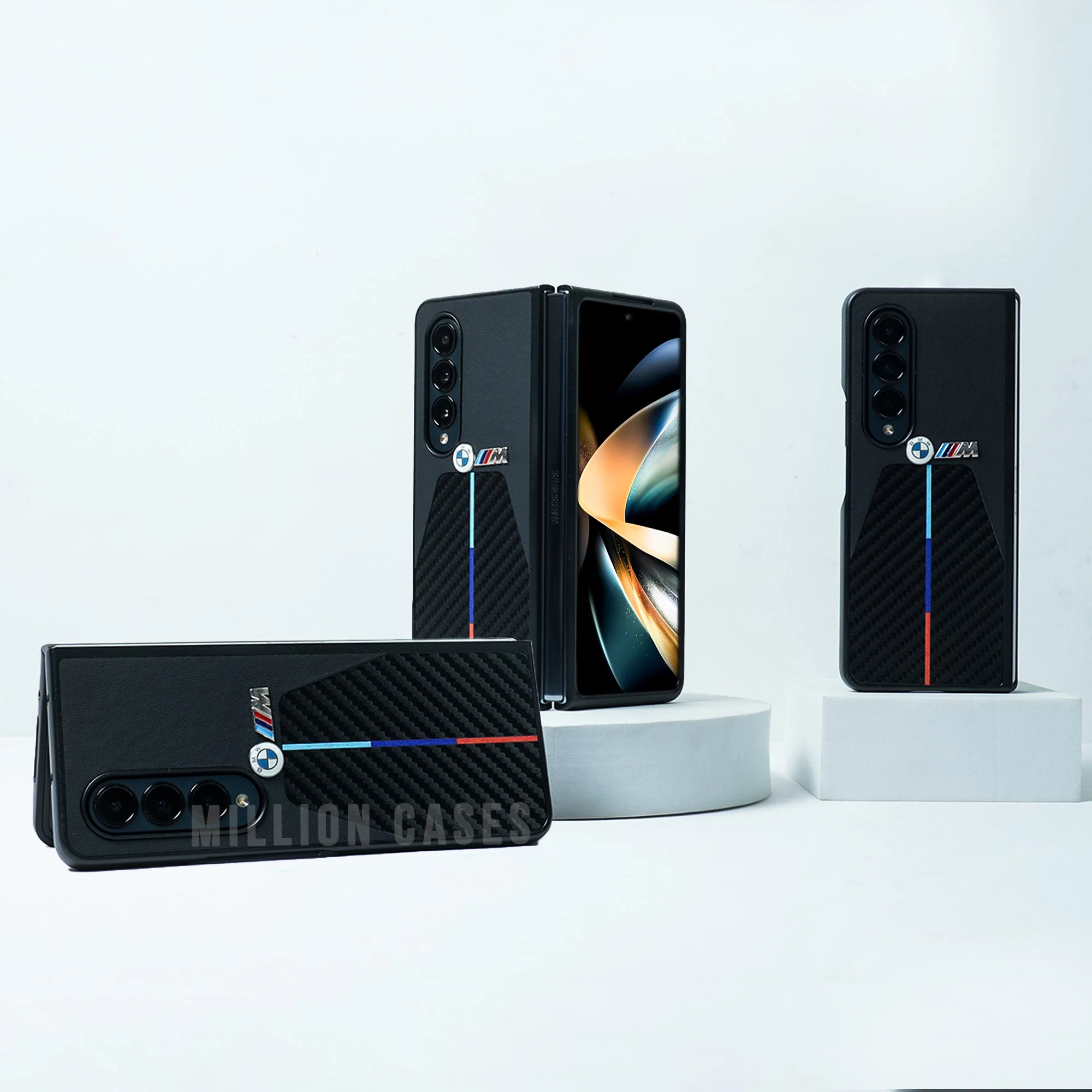 Galaxy Z Fold3 BMW Carbon Fiber Case - Image 9