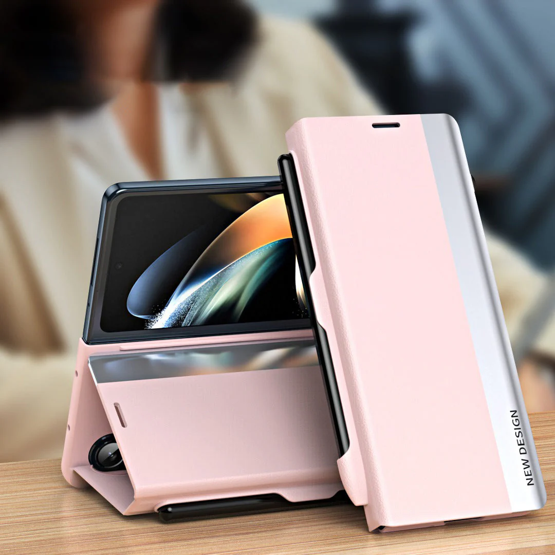 Galaxy Z Fold3 Half Flip Case With Pen Holder - Image 6