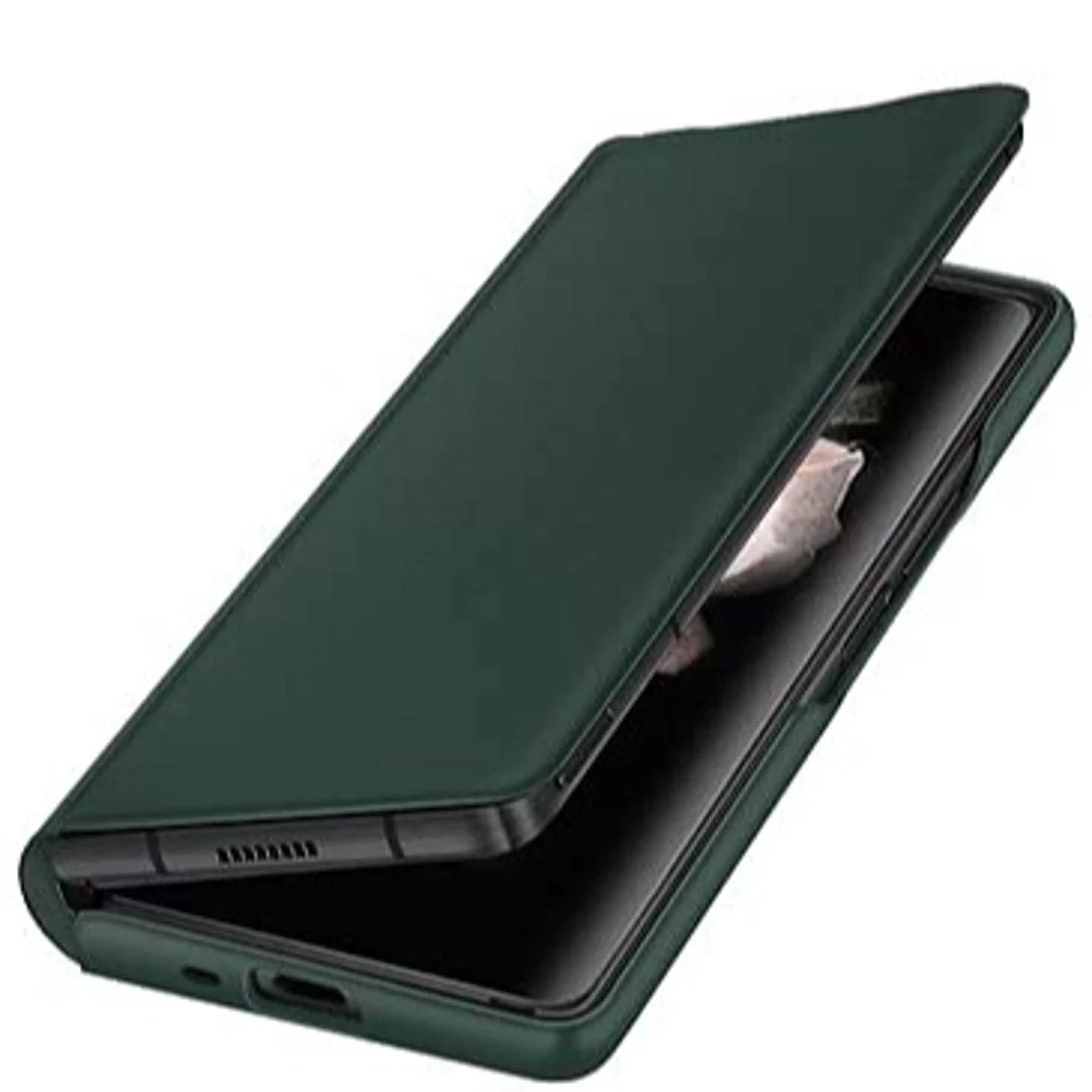Galaxy Z Fold3 Leather Texture Flip Case - Image 6