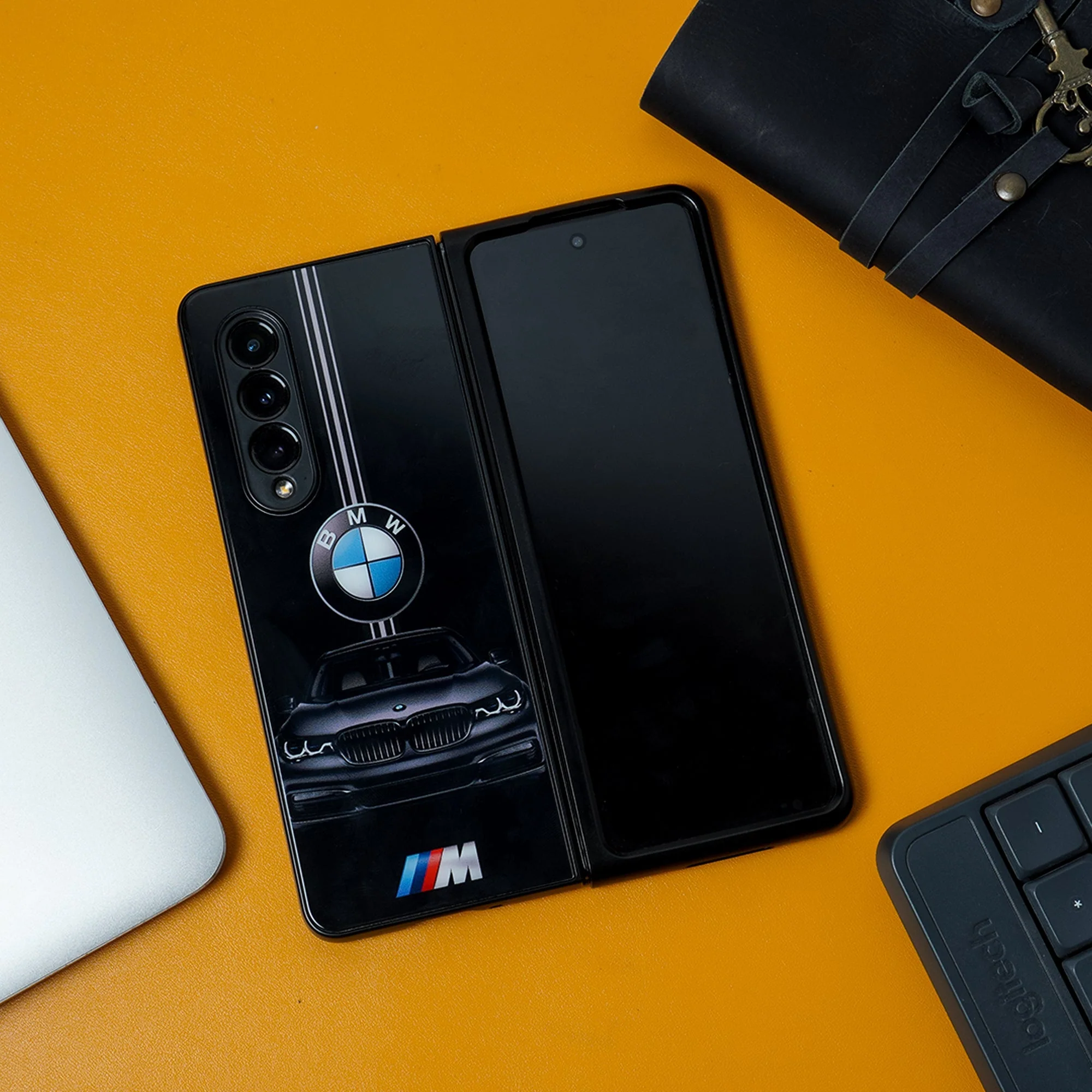 Galaxy Z Fold3 Luxurious Car Logo Case - Image 4