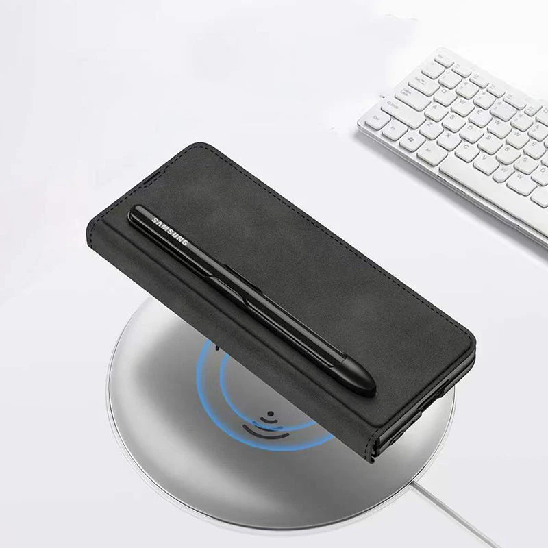 Galaxy Z Fold3 Luxury Pen Stand Case - Image 7