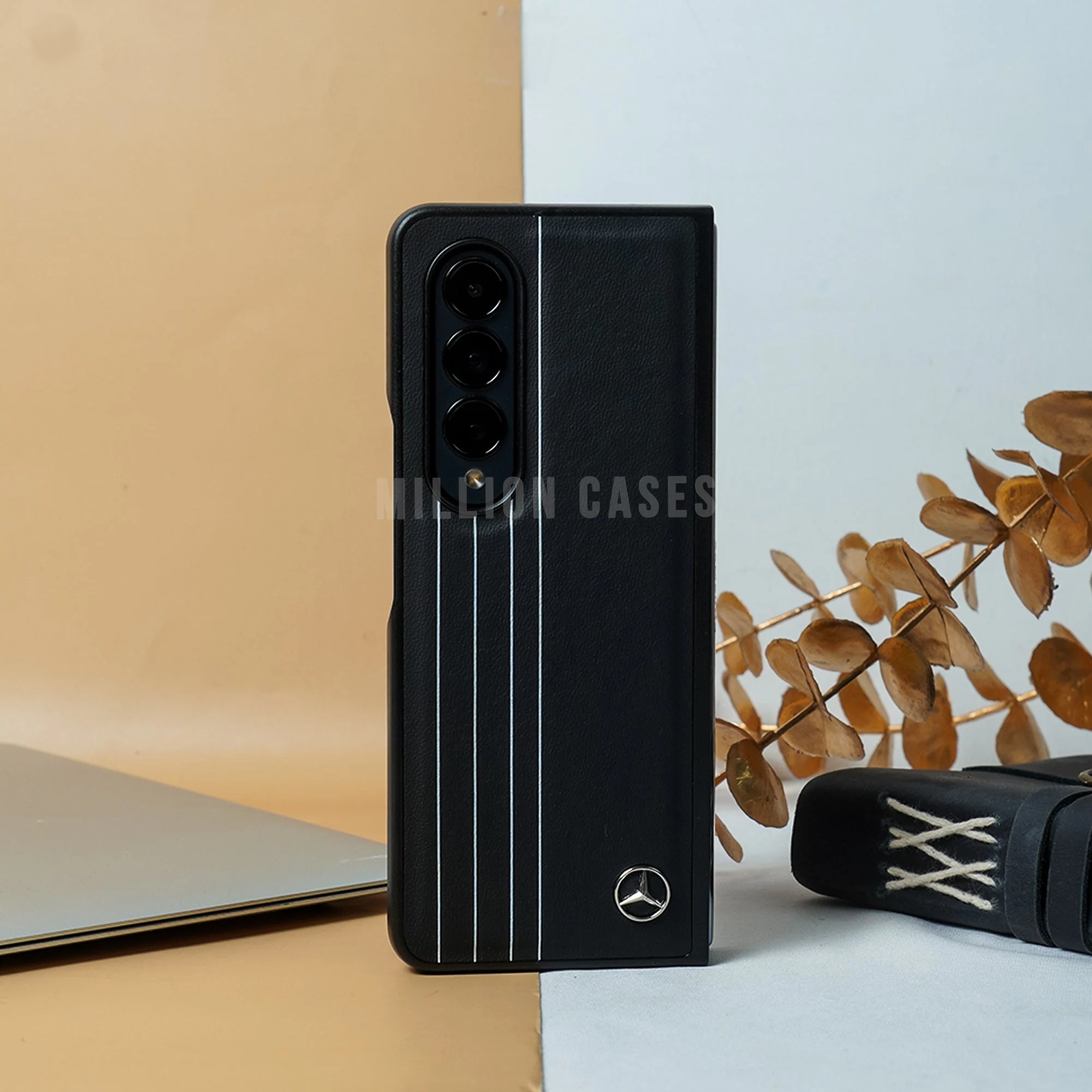 Galaxy Z Fold3 Mercedes Logo Design Case - Image 3