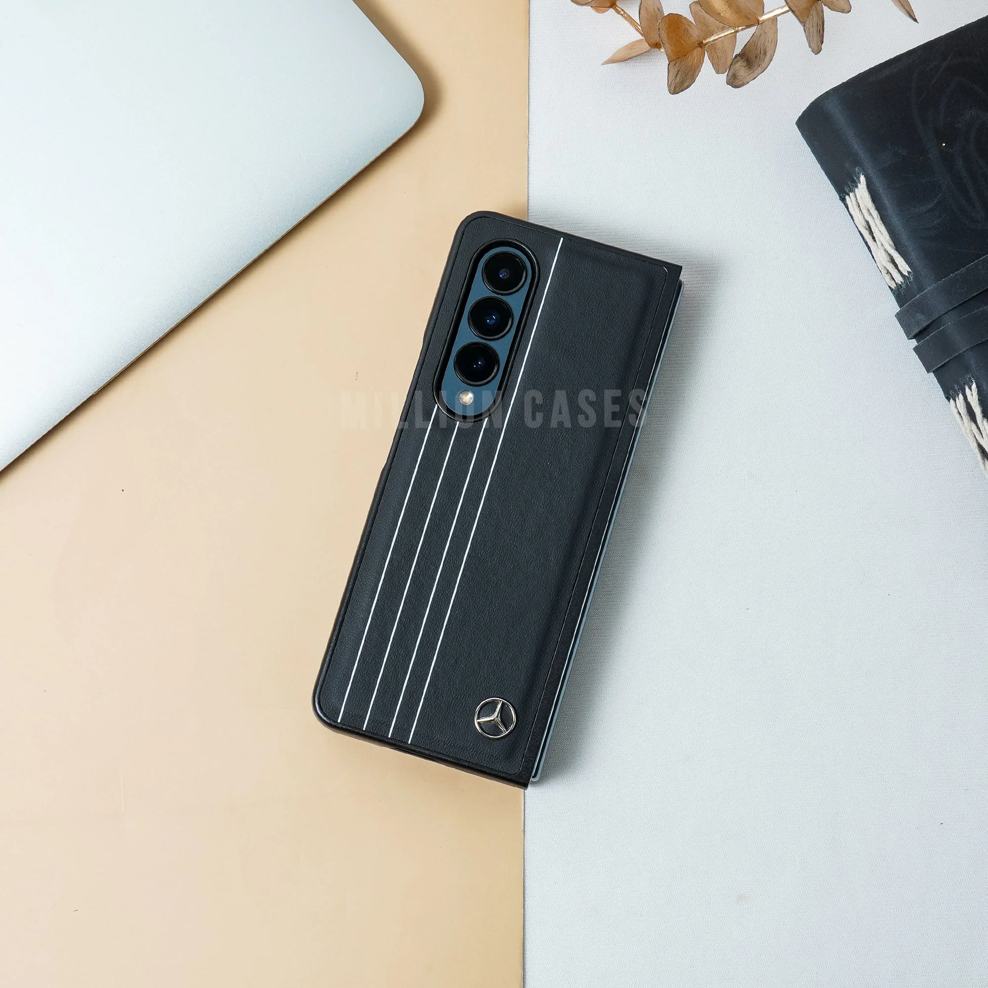Galaxy Z Fold3 Mercedes Logo Design Case - Image 4