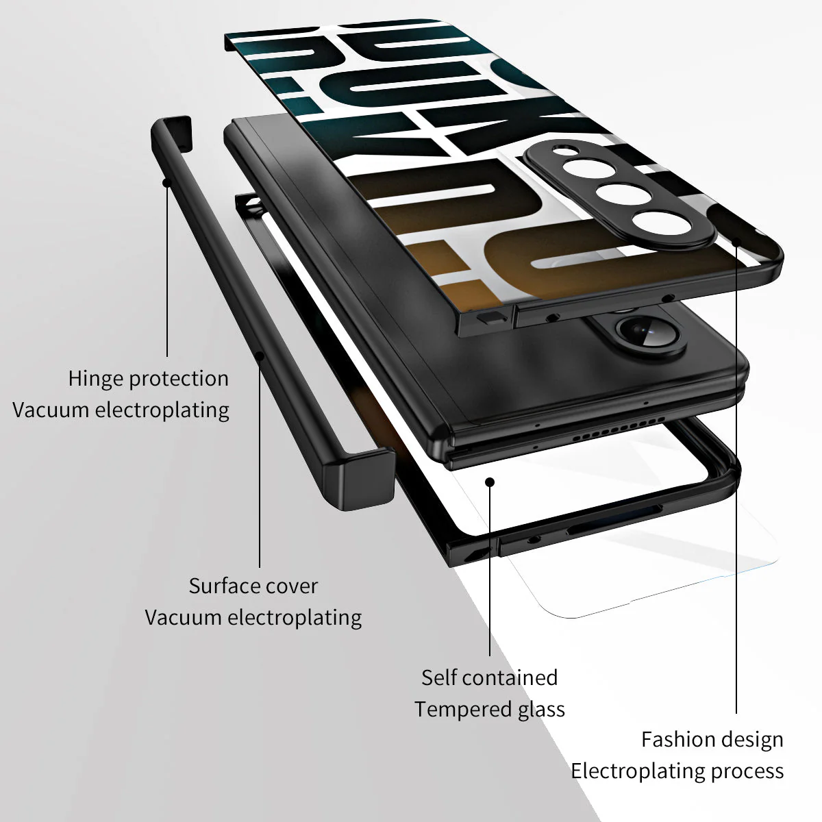 Galaxy Z Fold3 Premium Hinge Protection Case - Image 5