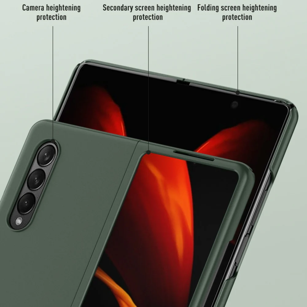 Galaxy Z Fold3 Ultra Thin Hard Back Shell Case - Image 13