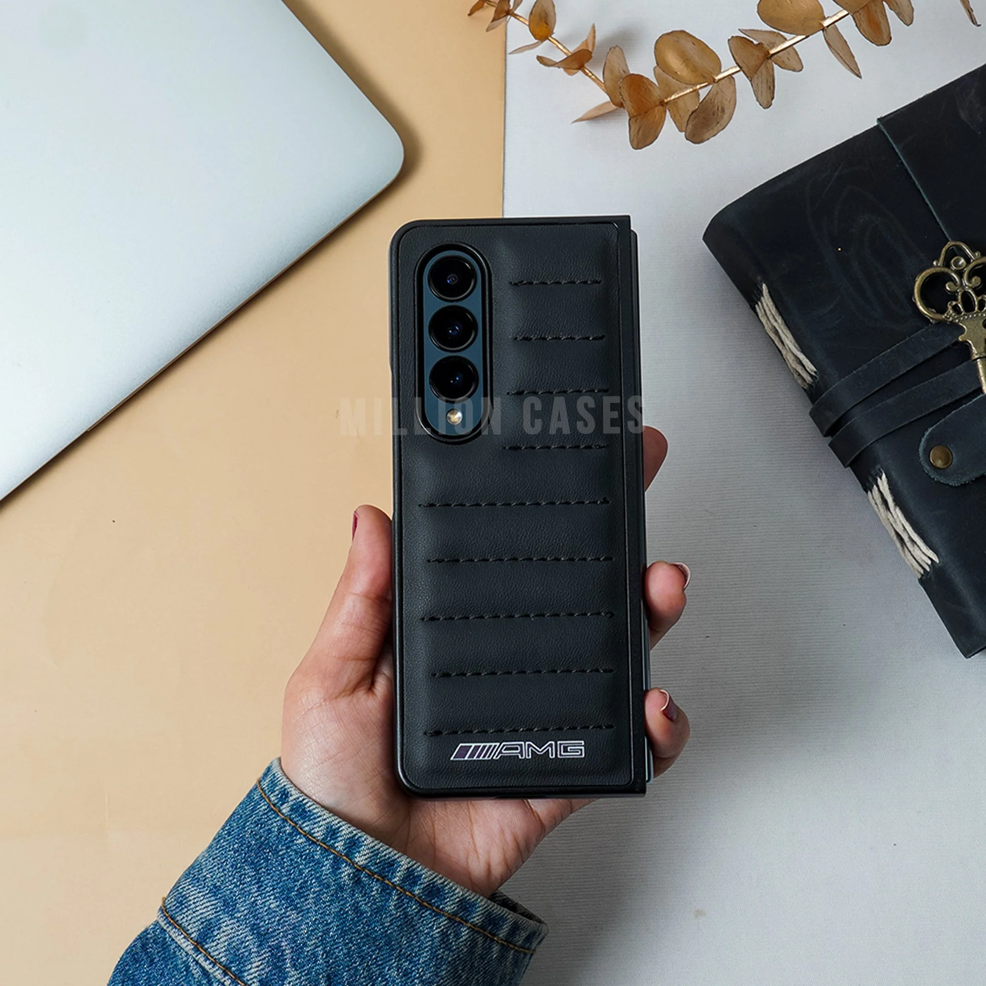 Galaxy Z Fold Series Premium Puffer Design Case - Image 3